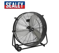 Sealey HVD30 230v Industrial High Velocity Drum Fan 30in Cooling Summer Hot