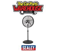 Sealey HVF20PO Industrial High Velocity Oscillating Pedestal Fan 2...
