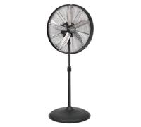 Sealey HVF20PO Industrial Oscillating Pedestal Floor Standing Fan 20" 230v