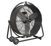 Sealey HVF24S 24" Industrial High Velocity Orbital Drum Fan 230V