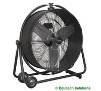 Sealey HVF24S Industrial High Velocity Orbital Drum Fan 24" 230V