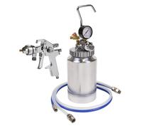 Sealey Hvlp Pressure Pot System With Spray Gun & Hoses 1.7Mm Set-Up