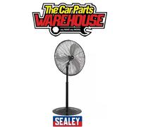 Sealey HVSF30 Industrial High Velocity Oscillating Pedestal Fan 30" 230V