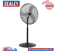Sealey HVSF30 Industrial High Velocity Oscillating Pedestal Fan 30" 230V [Fans