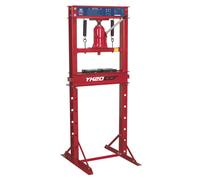 Sealey Hydraulic Press 20 Tonne Economy Floor Type 1562mm Height Garage Yk20Ecf