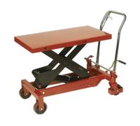 Sealey Hydraulic Scissor Lift Platform Table 1000Kg Capacity