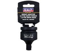 Sealey Impact Adaptor 3/4in Female To 1/2in Male CrMo