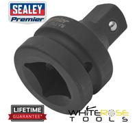 Sealey Impact Adaptor Socket Reducer 1" Drive Female to 3/4" Drive Male