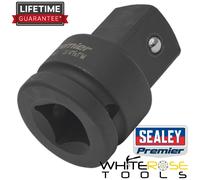Sealey Impact Adaptor Socket Reducer 3/4" Drive Female to 1" Drive Male