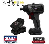 Sealey CP20VIDXKIT1 Brushless Impact Driver Kit 1/4In Hex 20V 2Ah