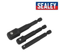 Sealey AK5521 3pc Impact Socket Adaptor Set