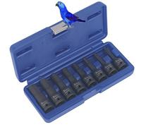 Sealey Impact Hex Key Set 8pc 1/2" Sq Drive Garage Workshop Tool Car Van AK5601