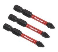 Sealey Phillips #2 Impact Power Tool Bits 50mm - 3 Piece