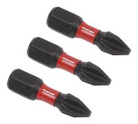 Phillips #2 Impact Power Tool Bits 25mm - 3pc