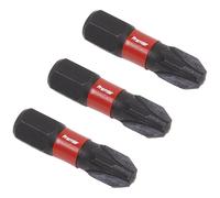 Pozi #3 Impact Power Tool Bits 25mm - 3pc