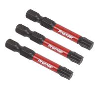 Sealey AK8246 Trx-Star* T40 Impact Power Tool Bits 50Mm - 3Pc