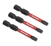 Sealey TRX-Star* T25 Impact Power Tool Bits 50mm - 3 Piece