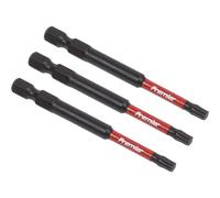 Sealey Premier TRX-Star* T25 Impact Power Tool Bits 75mm - 3pc