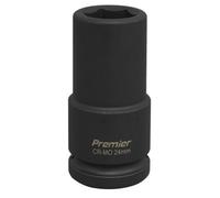 Sealey Impact Socket 24mm Deep 3/4"sq Drive