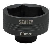 Sealey Commercial Impact Socket 1"sq Drive 90mm