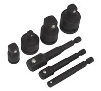 Sealey Impact Socket Adaptor Set 7pc Reducers And Step Ups AK5522
