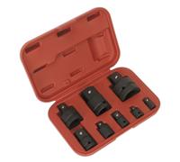 Sealey Impact Socket Adaptor Set 8pc Reducers Step Ups AK5900B