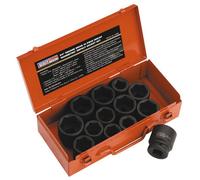 Impact Socket Set 13pc 3/4"Sq Drive Metric/Imperial