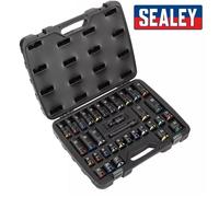 Sealey AK5635M Premier Impact Socket Set 1/2"Sq Drive 34pc