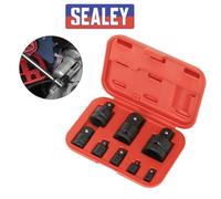 Sealey Impact Socket Set 8Pc 1/4" 3/8" 1/2" 3/4" 1" Reducer Adaptor Ak5900B
