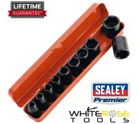 Sealey Impact Socket Set Ak56/11M – 10pc 1/2 Sq Drive – Metric