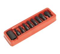 Sealey Impact Spline Bit and Holder Set AK5611 9pc 1/2" Drive