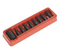 Sealey Impact Trx-Star Bit & Holder Set 9 Pieces 1/2" Square Drive Tool Ak5610