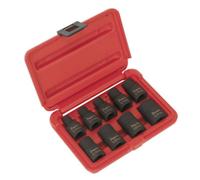Sealey Ak2301 Impact TRX-Star Female Socket Set 10Pc 1/2Sq Drive