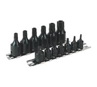 Sealey AK5585 Trx-Star* Security Socket Bit Set 13Pc 1/4in & 3/8inSq Drive