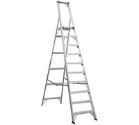Sealey Industrial Step Ladder 10-Tread Aluminium - EN 131 AXL10