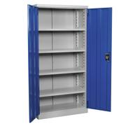 Sealey Industrial Cabinet 4 Shelf 1800mm Apiccombof4