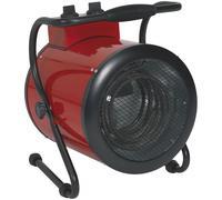 Sealey 3kW Industrial Fan Heater With 2 Heat Settings Thermostat Control EH3001