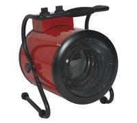 Sealey 3kW Industrial Fan Heater With 2 Heat Settings Thermostat Control EH3001