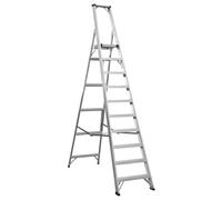 Sealey AXL10 Aluminium Step Ladder 10-tread Industrial Bs 2037/1