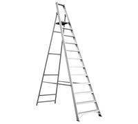 Sealey Industrial Step Ladder 12-Tread Aluminium - BS EN 131 AXL12