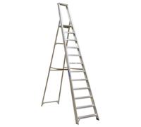 Sealey Industrial Step Ladder 12-Tread Aluminium - BS EN 131 AXL12