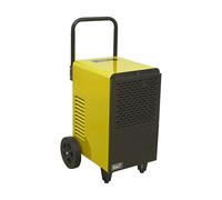 Sealey Industrial Workshop Garage Portable Dehumidifier 50ltr Moisture Remover