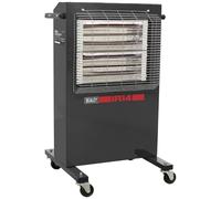 Sealey IR14 Infrared Cabinet Heater 1.4/2.8kW 230V