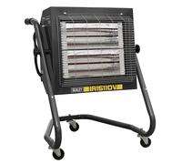 Sealey Infrared Heater 1.2/2.4kW 110V Adjustable Thermostat Control IR15110V