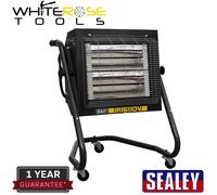 Sealey Infrared Heater 1.2/2.4kW 110V Space Heater LED Display Garage Workshop [EEK: Not Supplied]