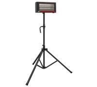 Sealey Infrared Quartz Heater With Tripod Stand 230V 1.2kW Portable IR12CT