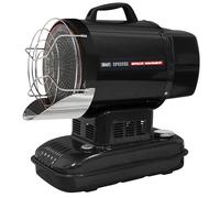 Sealey Infrared Space Heater Kerosene/Diesel Heater 51,000Btu/hr Space Warmer - IR115