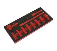 Sealey Insulated Socket Set with Tool Tray 11pc 3/8"Sq Drive - TBTE01
