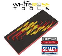 Sealey Insulated TRX-Star Key with Tool Tray VDE Approved Premier 9pc