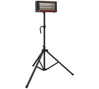 Sealey Infrared Quartz Heater with Tripod Stand 230V 1.2kW